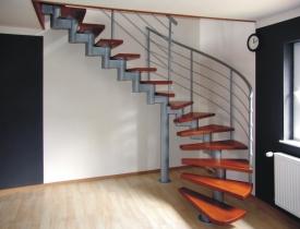 modulov� schodi�t� - z�bradl� standard (ocel)