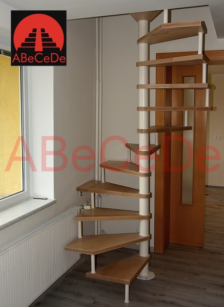 Vetenov schodit v minimalistickm proveden (Opava)